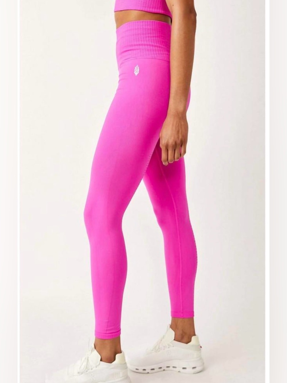 FP Movement Good Karma High Rise 7/8 Length Leggings Fuschia XS/S